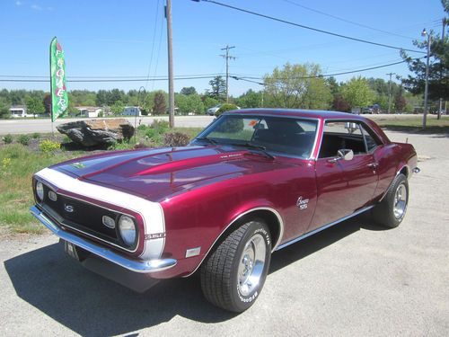 1968 camaro ss tribute fresh restoration-350/4 speed