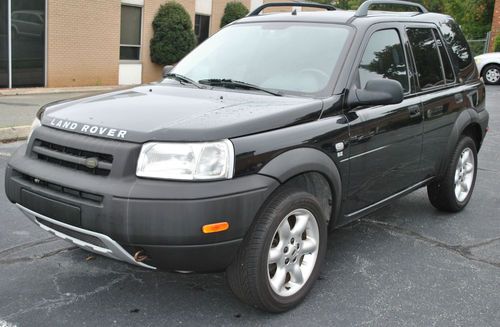 2002 land rover freelander se sport utility 4-door 2.5l