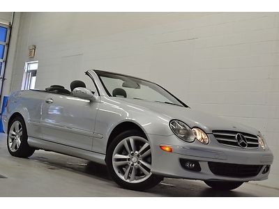 08 mercedes benz clk350 39k heated seats financing clean convertible am/fm/cd