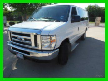 2012 ford e-350 extended wagon xlt 15 passenger