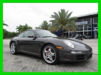 05 gray manual:6-speed 3.8l h6 carrera s coupe *sport chrono *19 in alloy wheels