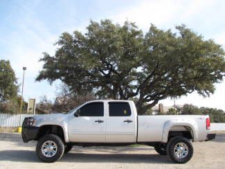 Lifted sle crew pwr opts xm cd xd chrome 6.0l vortec v8 4x4!