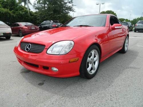 2002 mercedes-benz slk-class slk320 roadster 2d