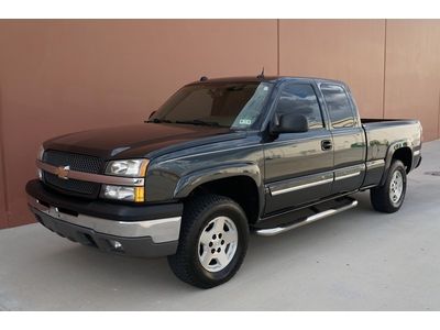 04  chevrolet silverado z71 off road 4x4 extended cab running boards bose audio