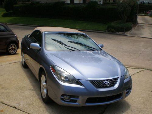 2007 toyota solara sle rare convertible low miles 57000 mint