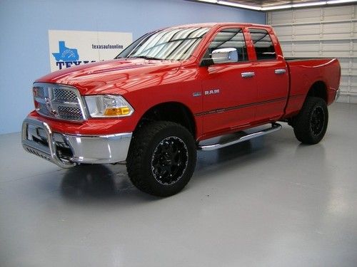 We finance!!!  2010 dodge ram 1500 slt 4x4 hemi auto ridge runner lift kit 1 own