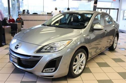 2010 mazda 3 grand touring navigation silver bose moon roof low miles certified