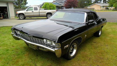 1968 chevrolet impala base convertible 2-door 5.4l