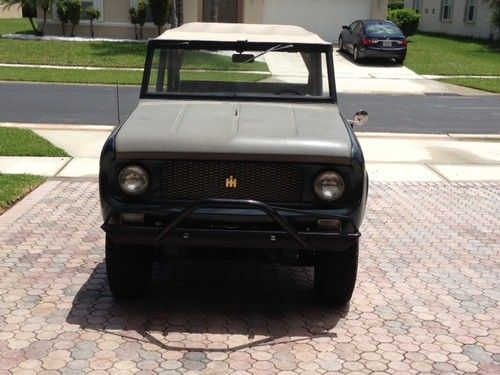 1961 international scout on blazer chassis  v8 305, auto p/s p/b