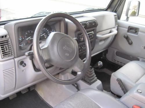 1998 jeep wrangler sport 4x4 v6 5speed manual hard top black, US $5,999.99, image 6