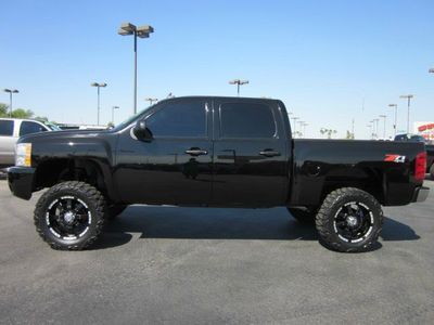 2007 CHEVROLET SILVERADO 1500 CHEVY CREW CAB LT 4X4 LIFTED TRUCK~FABTECH LIFT, image 3