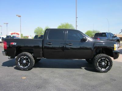 2007 CHEVROLET SILVERADO 1500 CHEVY CREW CAB LT 4X4 LIFTED TRUCK~FABTECH LIFT, image 4