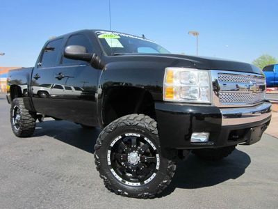 2007 CHEVROLET SILVERADO 1500 CHEVY CREW CAB LT 4X4 LIFTED TRUCK~FABTECH LIFT, image 5