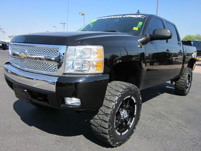 2007 CHEVROLET SILVERADO 1500 CHEVY CREW CAB LT 4X4 LIFTED TRUCK~FABTECH LIFT, image 7