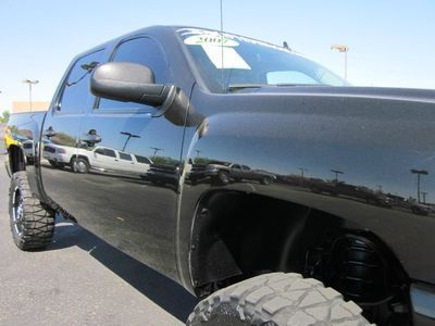 2007 CHEVROLET SILVERADO 1500 CHEVY CREW CAB LT 4X4 LIFTED TRUCK~FABTECH LIFT, image 11