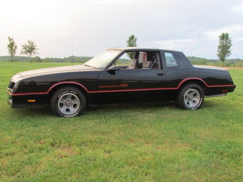 1986 monte carlo ss  black with t-tops
