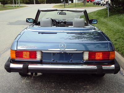 1984 MERCEDES 380SL CONVERTIBLE - RUNS/LOOKS/DRIVES GREAT!  NO RUST!  NICE CAR!, image 4
