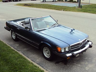 1984 MERCEDES 380SL CONVERTIBLE - RUNS/LOOKS/DRIVES GREAT!  NO RUST!  NICE CAR!, image 7