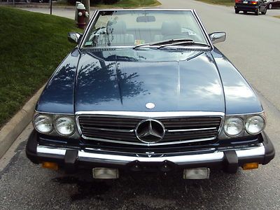 1984 MERCEDES 380SL CONVERTIBLE - RUNS/LOOKS/DRIVES GREAT!  NO RUST!  NICE CAR!, image 8