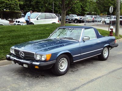 1984 MERCEDES 380SL CONVERTIBLE - RUNS/LOOKS/DRIVES GREAT!  NO RUST!  NICE CAR!, image 19