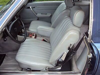 1984 MERCEDES 380SL CONVERTIBLE - RUNS/LOOKS/DRIVES GREAT!  NO RUST!  NICE CAR!, image 34