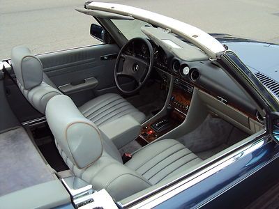 1984 MERCEDES 380SL CONVERTIBLE - RUNS/LOOKS/DRIVES GREAT!  NO RUST!  NICE CAR!, image 49