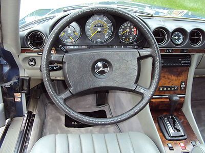 1984 MERCEDES 380SL CONVERTIBLE - RUNS/LOOKS/DRIVES GREAT!  NO RUST!  NICE CAR!, image 51