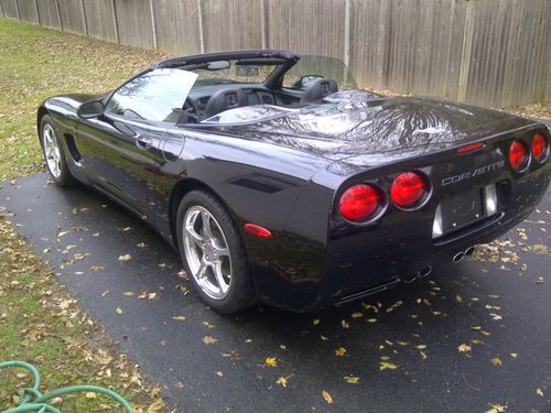 50th anniversary edition 2003 chevrolet corvette convertible automatic