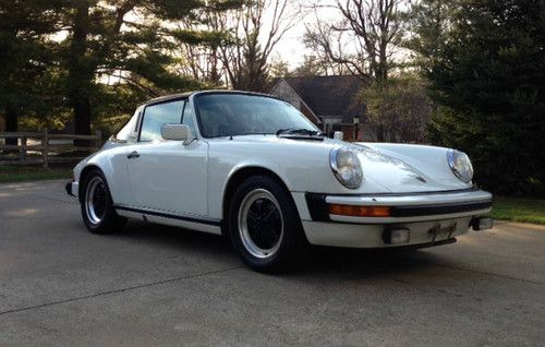 A very special 1983 porsche 911sc targa - with dual porsche provenance