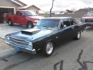 1969 dodge dart swinger 2dr rwd midnight blue