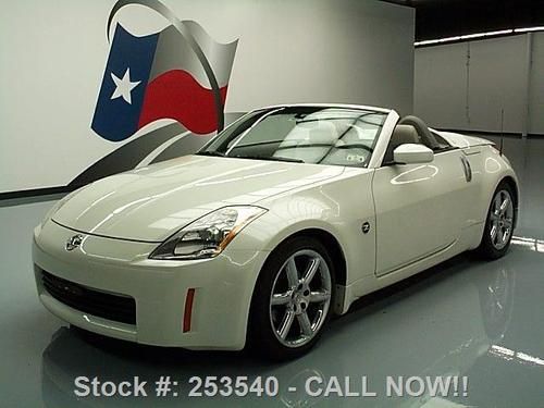 2004 nissan 350z touring roadster auto leather nav 29k texas direct auto