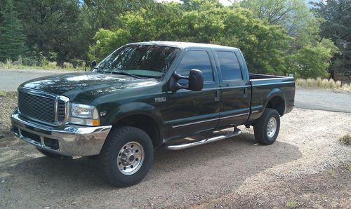 1999 ford f 250 super duty xlt super duty 7.3 l diesel 4x4 crew cab excellent