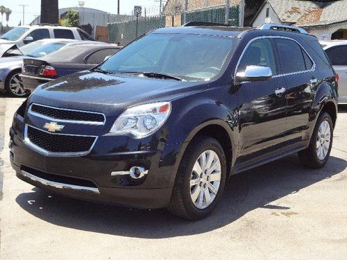 2011 chevrolet equinox awd damadge repairable good cooling only 25k miles runs!!