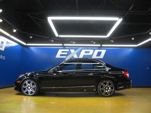 Mercedes-benz c250 sport premium panorama harman kardon ipod heated seats