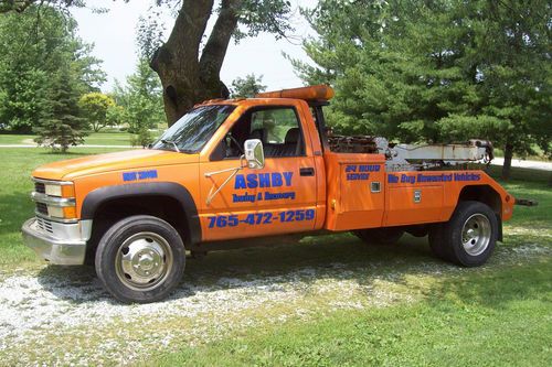 93 chevy 3500hd  wrecker  diesel twin line n/r