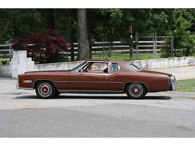 1978 cadilac eldorado leather interior power everything a/c we ship world wide