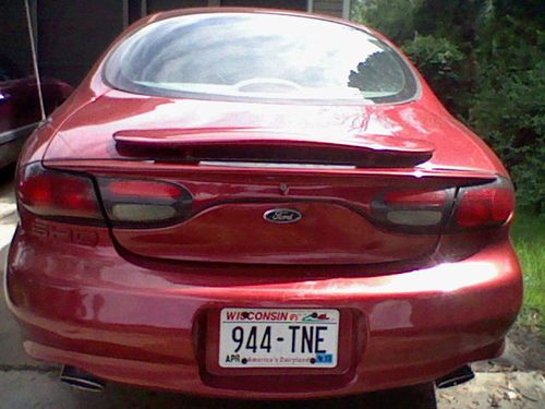 1999 Ford Taurus SHO Sedan 4-Door 3.4L V8 SUN ROOF 6 CD CHANGER PARTS OR REPAIR, US $900.00, image 6