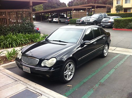 2002 mercedes-benz c320 base sedan 4-door 3.2l *recent maintenance records*