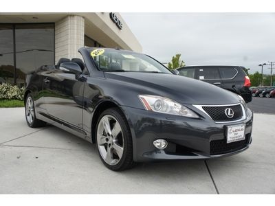 2010 lexus is 350cnavigation certified 3.5l heated &amp; ventilated front seats