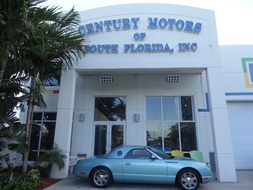 2002 ford thunderbird 1-owner 66,592 miles gorgeous!!