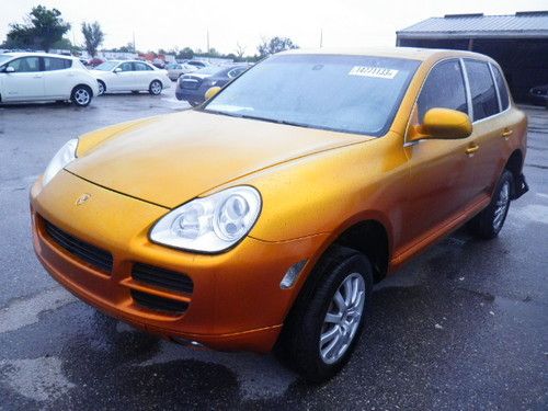 2004 porsche cayenne s sport utility 4-door 4.5l runs and drives clean  title