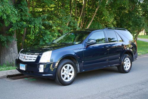 2006 cadillac srx base sport utility 4-door 3.6l navy clean