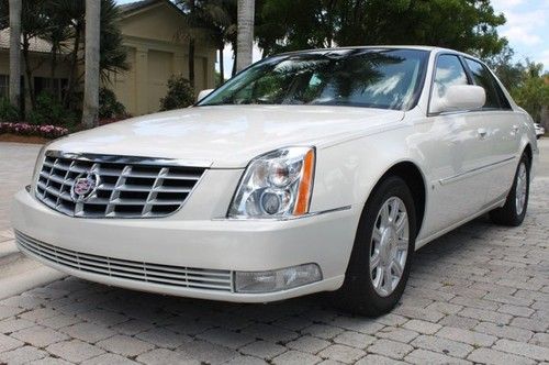 2009 cadillac dts clean carfax 1-owner florida car! no reserve!!!