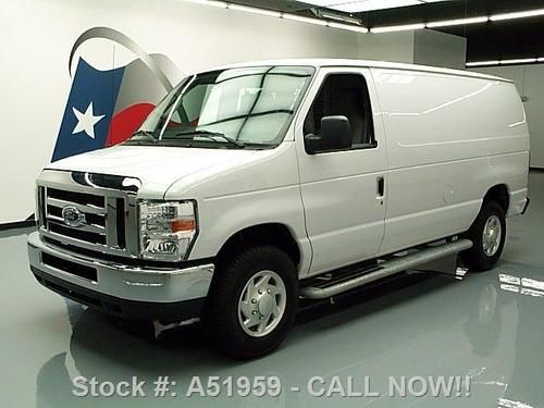 2012 ford e-250 cargo van v8 cruise ctl partition 3k mi texas direct auto