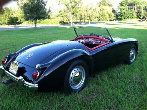 1960 MG MGA 1600 Roadster Barn Find 1 Owner Car Black w/ Red Interior, US $17,650.00, image 3
