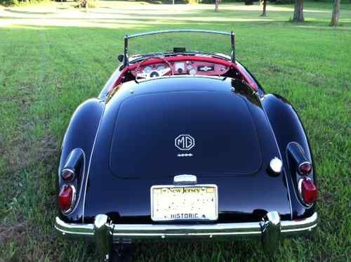1960 MG MGA 1600 Roadster Barn Find 1 Owner Car Black w/ Red Interior, US $17,650.00, image 4