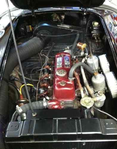 1960 MG MGA 1600 Roadster Barn Find 1 Owner Car Black w/ Red Interior, US $17,650.00, image 7