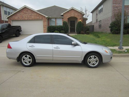 2007 honda accord special edition sedan 4-door 2.4l manual transmission