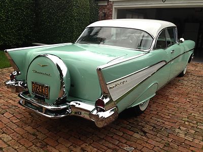 1957 chevy bel air 2 door sport coupe *true survivor* unrestored original 2 owne