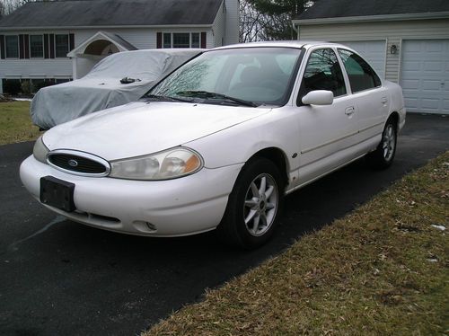 1998 ford contour se- rebuilt trans! - no reserve! runs and drives nice! look!